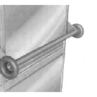 CRES COR 1087-000 Stainless Steel Push Handle for Carts