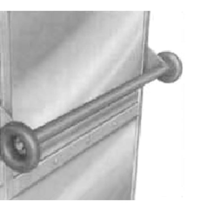 CRES COR 1087-000 Stainless Steel Push Handle for Carts