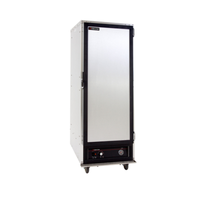 CRES COR 131UA9D Non-Insulated Mobile Heated Cabinet with 9 Pan Slides