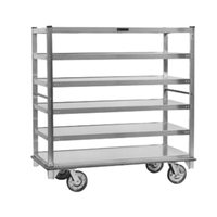 CRES COR 271-61-5927 Queen Mary Cart 62.25"L x 29"W Aluminum