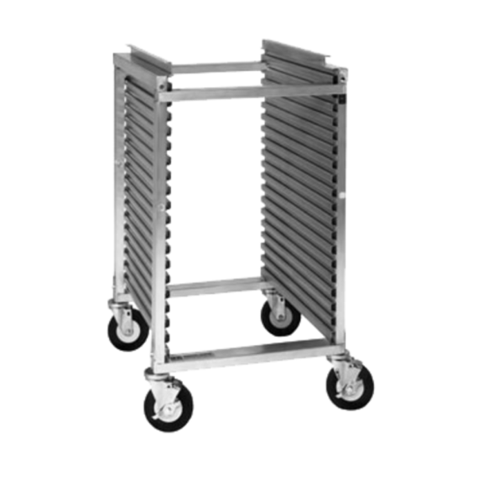 CRES COR 278-PT-1818 Aluminum Mobile Work Stand, 18 Pan Capacity
