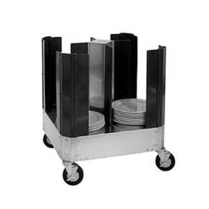 CRES COR 501-13-180 27.13"L X 27.13"W Dish Dolly 180 Plate Capacity