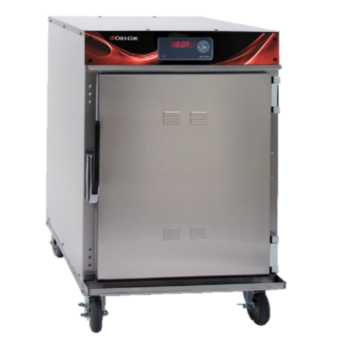 CRES COR 750-HH-SS-DX Insulated Mobile Heated Cabinet 10 Pan