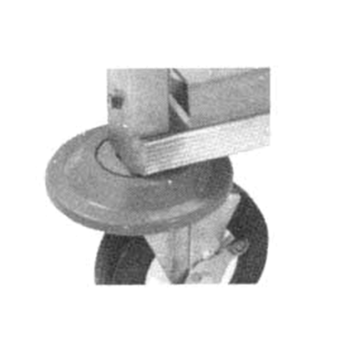 Cres Cor CC-RB-5 Rotary Bumpers for Cabinets with 5-Inch Casters