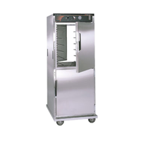 CRES COR H-137-PSUA-12D 28-3/4" Pass-Thru Mobile Heated Cabinet