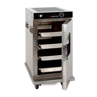 CRES COR H-339-SS-128C Mobile Heated Cabinet (8) Pan Capacity