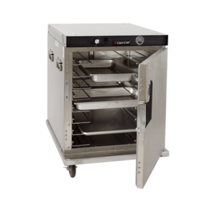 CRES COR H-339-UA-8C Half-Height Mobile Insulated Heated Cabinet 8 Pan Capacity