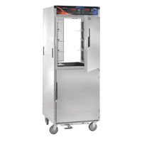 CRES COR H137PWSUA12D 28.25" Mobile Pass-Thru Heated Holding Cabinet