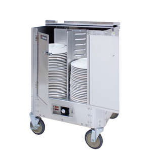 CRES COR HJ-531-10-240 240 Plate Heated Dish Storage Cart