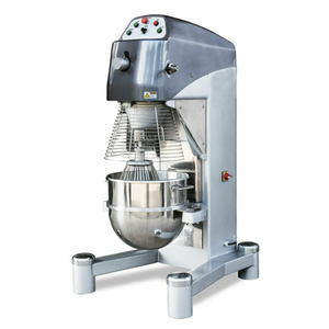 Omcan 44391 80 Qt. Heavy-Duty Planetary Mixer with Guard