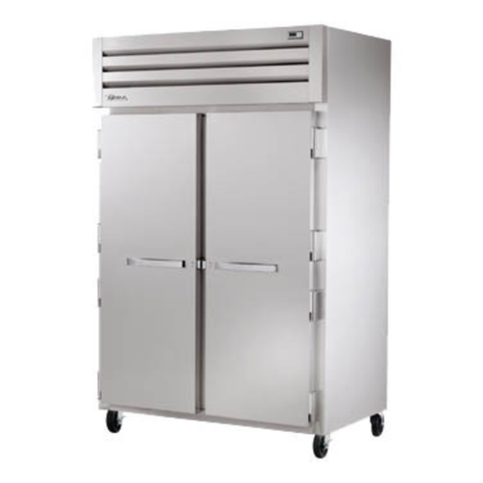 True STG2F-2S-HC 52.63" Two Section Reach-In Solid Door Freezer