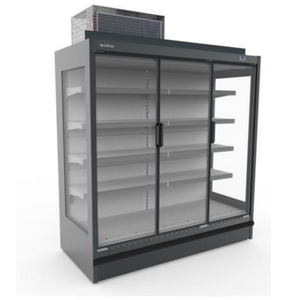 Infrico IAG-ML18DGUM1 77"W Glass Door Merchandiser Refrigerator Cooler