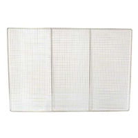DNS2323 Grille à beignets 23" x 23" Grille de friteuse en maille nickelée