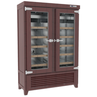 Infrico IMD-EVV49R2G 54.5" Two-Section Retro Reach-In Wine Cooler