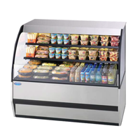 Federal SSRVS5042 50.2"W Service Top Refrigerated Self-Serve Deli Merchandiser