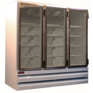 Howard McCray GR65BM 78" Three-Door Glass Merchandiser Refrigerator 65 cu. ft.