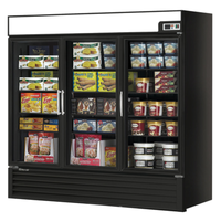 Turbo Air TGF-72FAB-N 81-7/8"W Three-Door Freezer Merchandiser