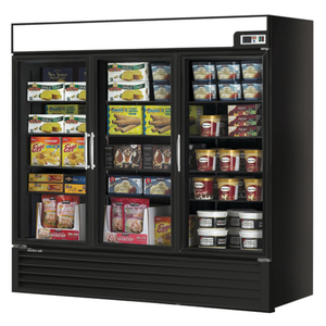 Turbo Air TGF-72FAB-N 81-7/8"W Three-Door Freezer Merchandiser