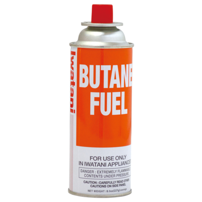 Iwatani BU-6 Butane Fuel Gas Cartridge 8 oz. Canister