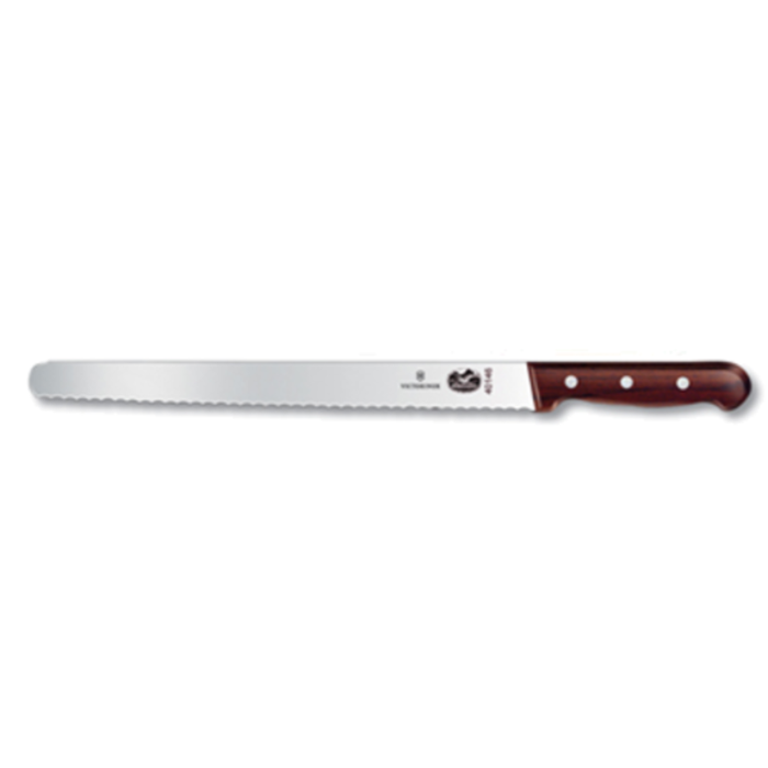 Victorinox Swiss Army 5.4230.30 Wood 12" Serrated Edge Slicer Knife