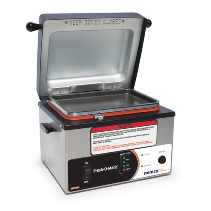 Nemco 6625B Fresh-O-Matic Countertop Steamer 16.5" Wide