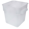 Durable Polypropylene Food Storage Container With Lid In Clear Design For Kitchen Organization