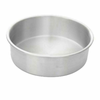 10-Inch Round Aluminum Cake Pan For Professional Baking And Even Heat Distribution