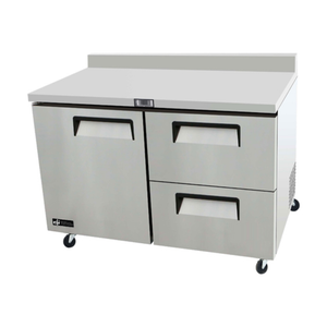 Congélateur de comptoir de travail à deux sections Versa-Chill EFI FWDW2-48VC 48,2 po