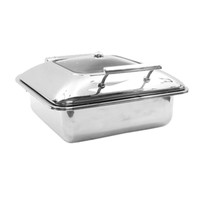 Equipex EQ6BLFPSH 5-6 Qt. Square Induction Chafing Dish
