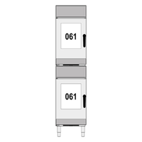 Lainox KCOE061 Stacking Kit for Compact 6x1/1 GN Ovens 75.2" H