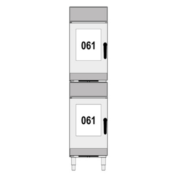 Lainox KCOE061 Stacking Kit for Compact 6x1/1 GN Ovens 75.2" H