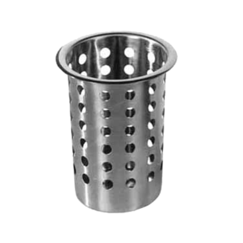 Stainless Steel Flatware Holder Cylinder For Organizing Utensils In Commercial Settings