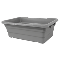 Omcan 81136 Stackable Meat Lug Tote Box 25" x 16" 100 lb.