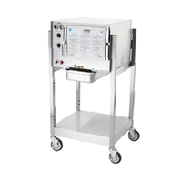 AccuTemp S32083D100 SGL 3 Pan Electric Boilerless Floor Convection Steamer