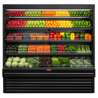 Howard-McCray R-OP35E-5-B-LED 63-Inch Remote Produce Open Merchandiser Display Case
