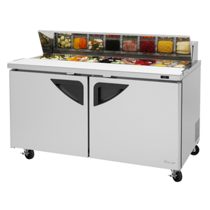 Turbo Air TST-60SD-N 60.25" Two-Section Sandwich/Salad Prep Table