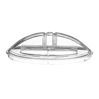 Waring WCICLID 2 Quart See-Through Glass Ice Cream Machine Lid