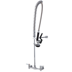 Winholt WS-SPR-ST Standard Spring Type Pre-Rinse Faucet Assembly with Wall Bracket
