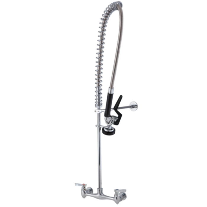 Winholt WS-SPR-ST Standard Spring Type Pre-Rinse Faucet Assembly with Wall Bracket