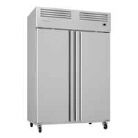 Infrico IRR-AGB1402PDC 54-1/2"W Pass-Thru Two-Section Top Mount Refrigerator