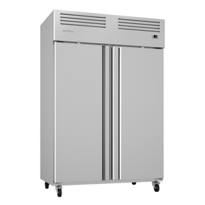 Infrico IRR-AGB1402PDC 54-1/2"W Pass-Thru Two-Section Top Mount Refrigerator