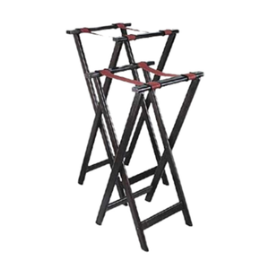 WTS-32 Deluxe Hardwood Tray Stand 17"L x 15.5"W Mahogany