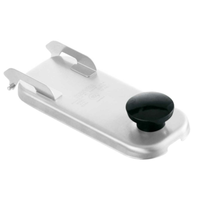 Server Products 83184 Slim Stainless Steel Hinged Fountain Jar Lid