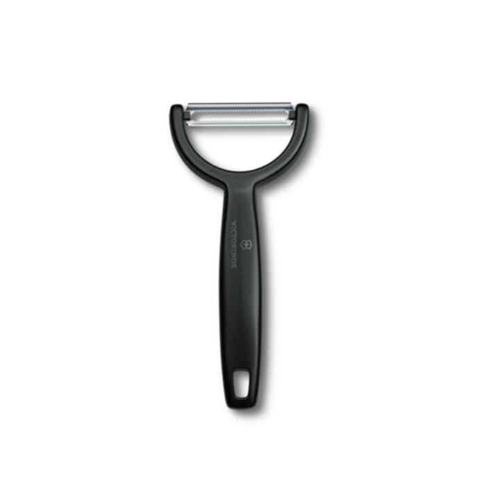 Victorinox 6.0963.3 Ypso Serrated Double-Edge Manual Vegetable Peeler, Black