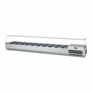 Infrico ICT-VIP23001/3C 90,56" Vitrine réfrigérée de comptoir pour ingrédients