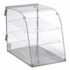 Non-Refrigerated Countertop Display Case Featuring Clear Acrylic Panels And A Sleek Design
