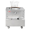 OMCAN 49091 32-inch Natural Gas Mobile Tandoor Oven With Skewers And Stainless Steel Design