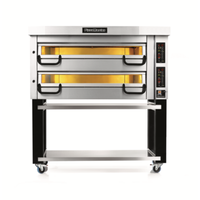 PizzaMaster PM 842ED 64.6"W x 32.3"D Electric Deck Pizza Oven