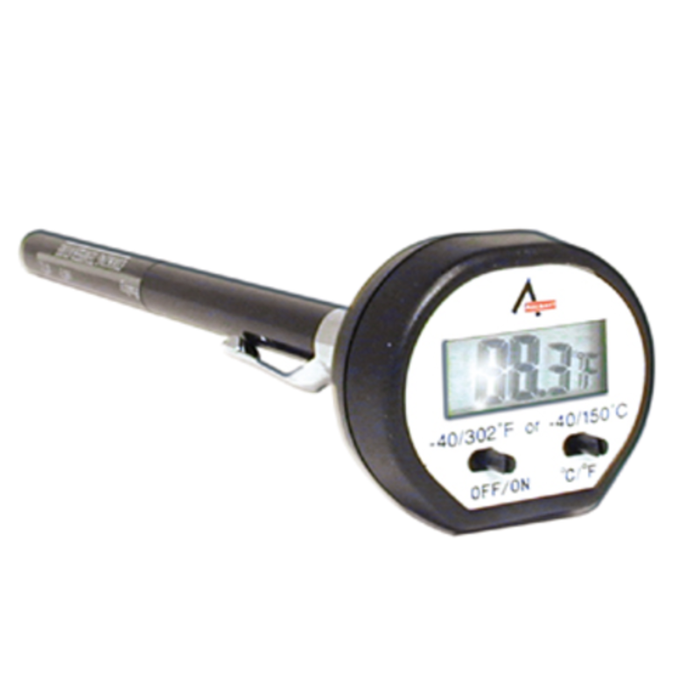 DIGT-1 Digital Pocket Food Thermometer Pen-Style With Digital Display, Pocket Clip, And Protective Sheath