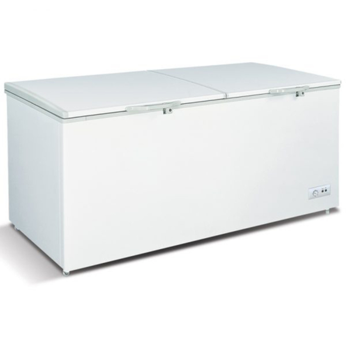 Omcan 46505 76-Inch Wide Solid Flat Top Chest Freezer